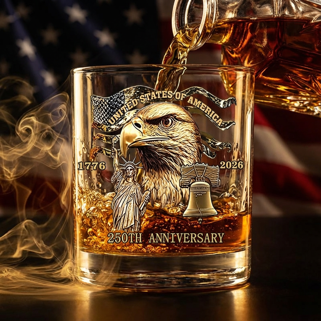 250th Anniversary Collector's Whiskey Glass