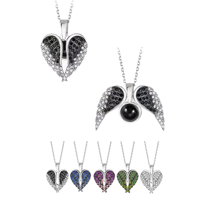 Collar Alas de Ángel con tu Foto