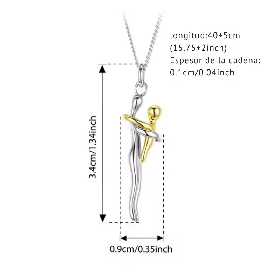 Colgante Abrazo Eterno